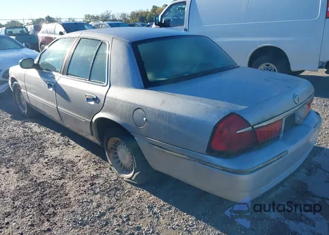 2000 Mercury Grand Marquis Ls из США, поврежденный, VIN 2MEFM75W2YX714583